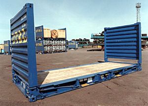 Tampa 20ft Flat Rack shipping container